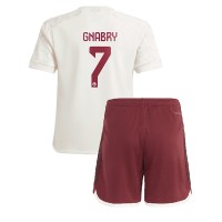 Bayern Munich Serge Gnabry #7 Kolmas Peliasu Lasten 2023-24 Lyhythihainen (+ Lyhyet housut)